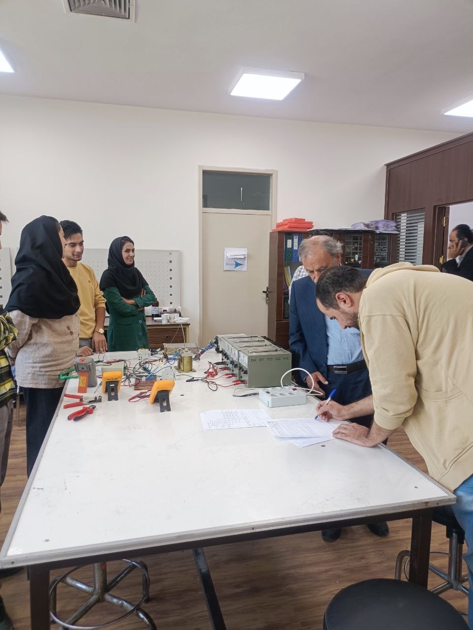 ثبت نتایج آزمون رله تریپ
