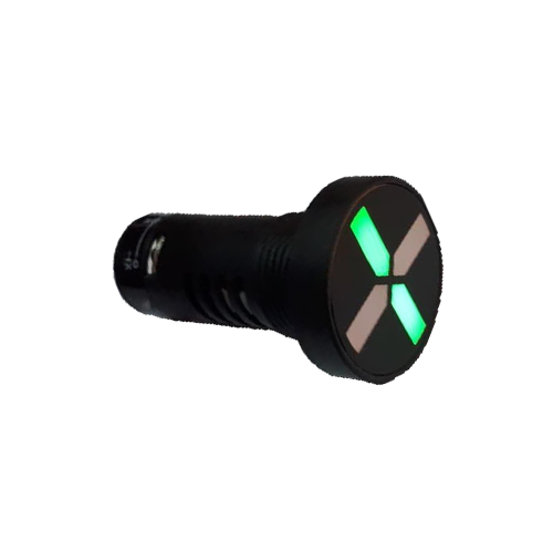 سمافور SPC-501LE مدل دایره‌ای؛ نشانگر LED چهارحالته وضعیت سکسیونر.؛ محصول ریزموج الکتریک طوس